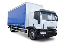 Car Hire Isle of Wight - 18 Tonne Curtain Side Truck - Truck hire Isle of wight