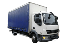 Car Hire Isle of Wight - 7.5 Tonne Curtain Side Truck - Truck hire Isle of wight