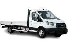 Car Hire Isle of Wight - Ford Transit Dropside Van - Van hire Isle of wight